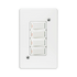 Classic 4 Lever Light Switch