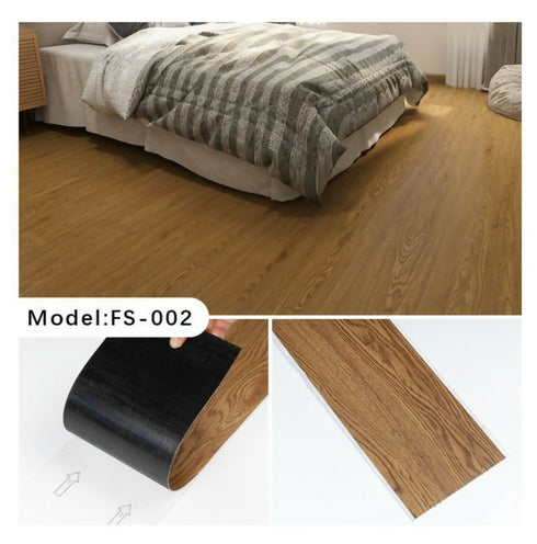 Peel and Stick Engineered PVC Plank Wood Pattern Durable Flooring