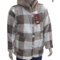 Baby Unisex Plaid Hooded Jacket