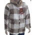 Baby Unisex Plaid Hooded Jacket