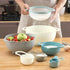 8-Piece Kitchen Prep Bowl Set, Measuring Cups, Mixing Bowls