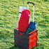 Folding Utility Cart Portable Rolling Crate