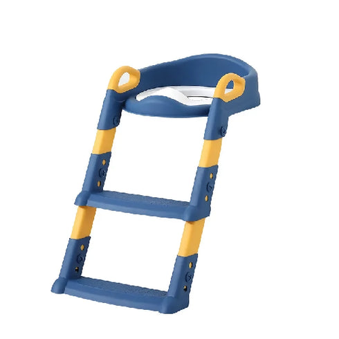 Adjustable Kids Toilet Potty Training Seat with Step Stool Ladder