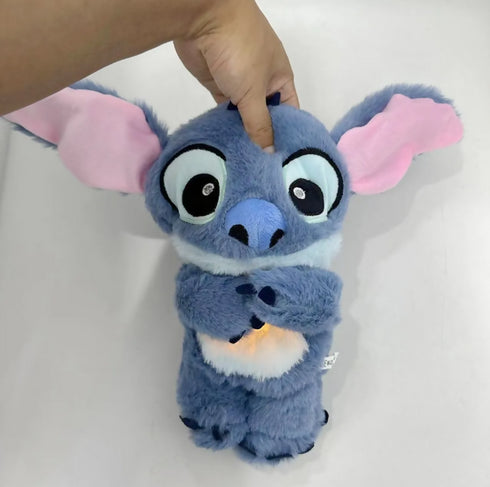 Stitch Breathing Motion & Musical Plush Toy with Soothing Light
