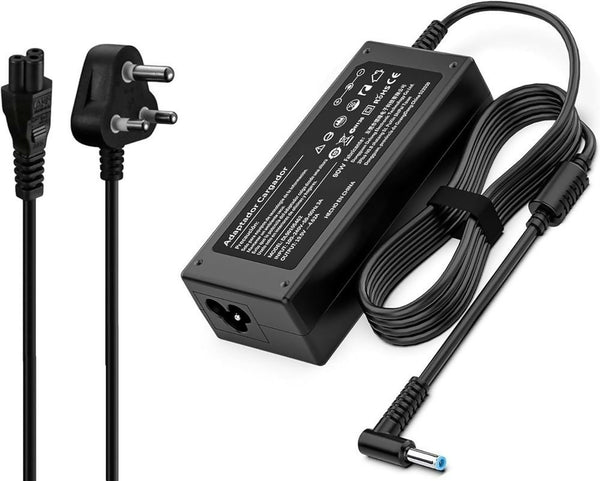 Replacement Laptop Charger for HP 4.5×3.0mm Blue Tip - 19.5V Power Adapter