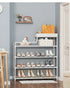5 Layer Shoe Storage Rack Stand-White