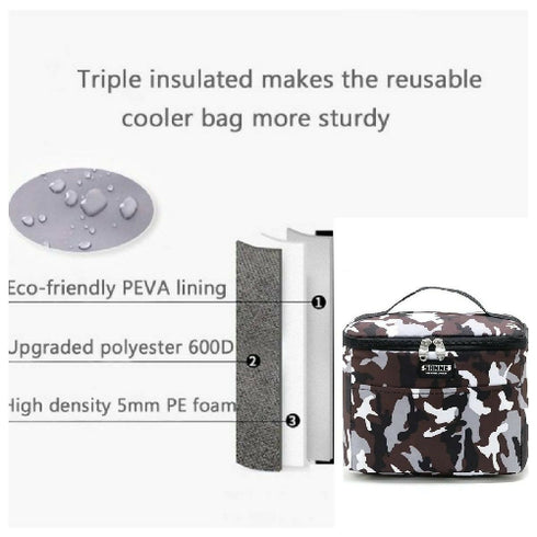 Leakproof Insulated Lunch Cooler Bag