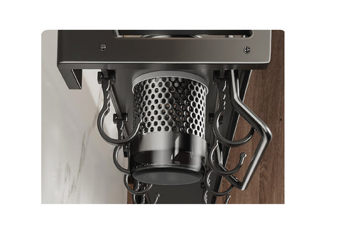 Kitchen Organizer Shelf Wall-Mounted Spice Storage Rack Kitchen Knife Holder - 50 cm