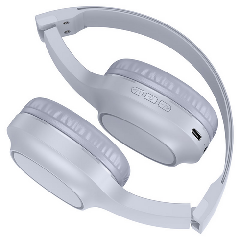 Wireless and wired headphones.