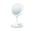 USB Rechargeable LED Desktop Compact Makeup Mirror with Light