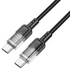 Spirit 60W Transparent Type-C Charging Cable