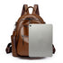 Stylish Pu School Backpack Bag.