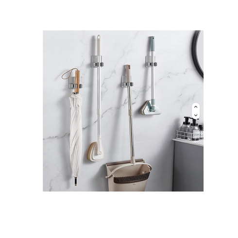 6-Pack Mop and Broom Holder Wall Mount