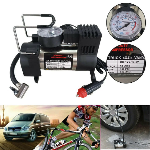Portable Compressor For Car Tire