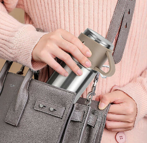 Thermal Insulated Travel Flask Set-Cream