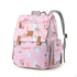 Diaper Changing Bags Oxford Mother and Baby Bag Nappy Bag - pink