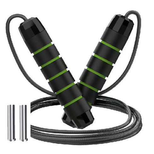 Steel Wire Bearing Skipping Jump Rope Adjustable Foam Handle Jump Rope
