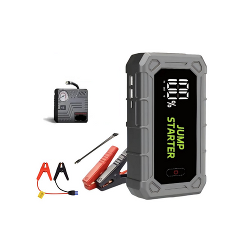 1000A Portable 12V Car Jump Starter with Torch