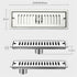 Bathroom Trap Drain Linear Shower Floor Drain 10x30cm