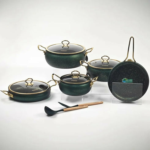 Luxury Stainless Steel 11 PCS Cookware Set