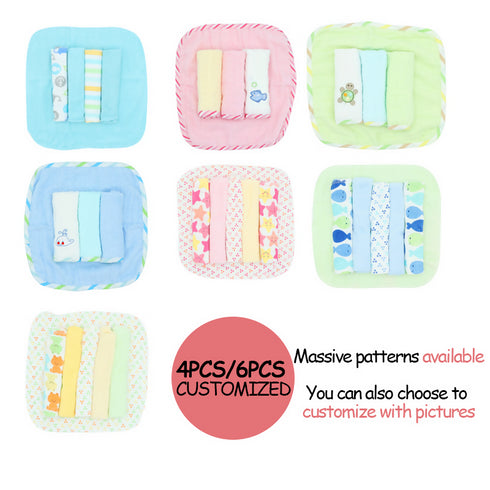 Baby Washcloth. (4pcs)