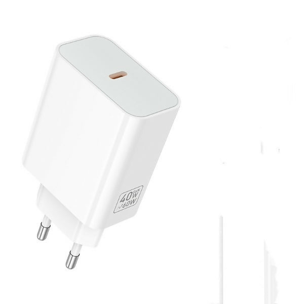 Hoco C162A Source Single Port PD 40W Charger EU PD 3.2 AVS with USB C to C Cable