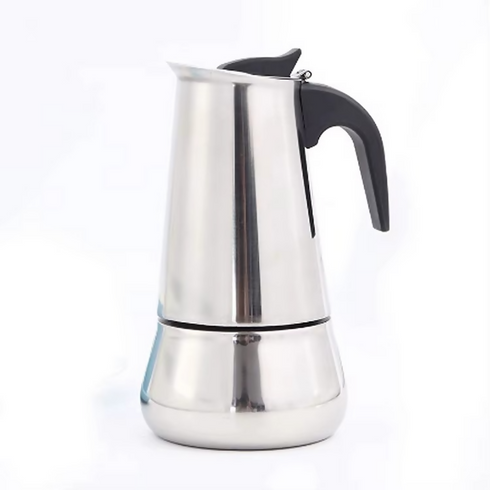 Espresso Maker Stainless Steel Espresso Pots Stove Top 6 Cup Italian Coffee Maker Percolator Moka Pot