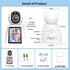 2.8 Inch 1080P Two Way Video Calling Camera
