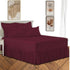 Frilled Valance Fitted Sheet-Easybed sheet Set polyster - 5 Piece