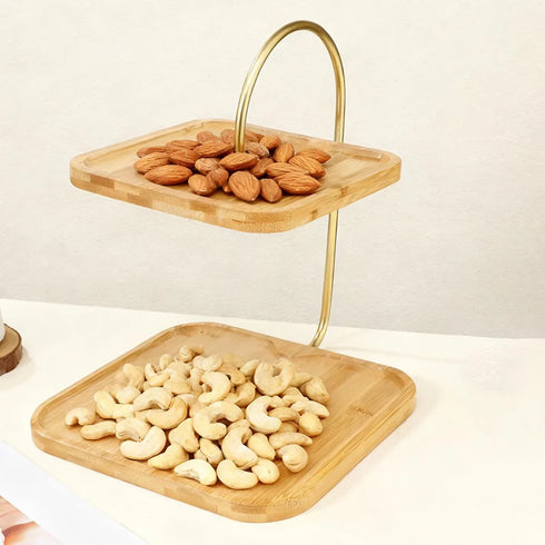 Bamboo Cupcake Stand