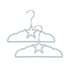 Velvet Baby Clothes Hanger Children’s Coat Kids with Notched Shoulder and Non Slip Design For Newborn to Toddler Clothes