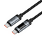USB-C to USB-C 240W Fast Charging 1.2m Cable with OLED Display