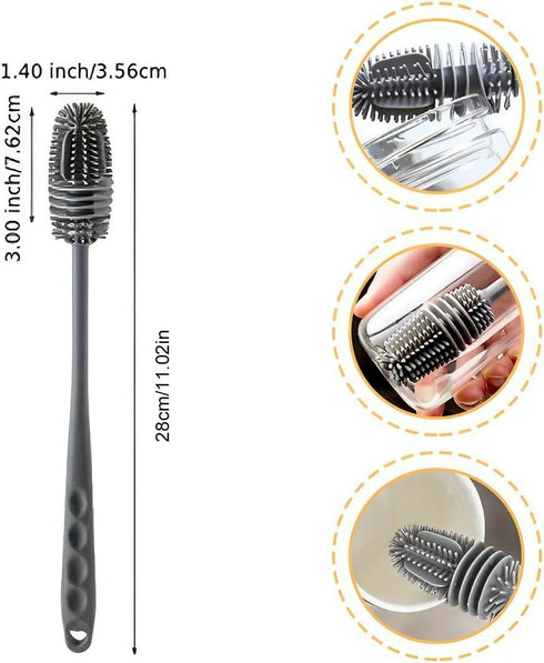 Silicone Plastic Cup Cleaning Brush