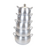 Aluminum Stainless Steel 10Piece Pot Set