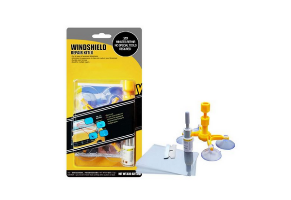 Windscreen DIY chip and crack repair kit