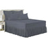 Frilled Valance Fitted Sheet-Easybed sheet Set polyster - 5 Piece