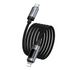 Lord PD27W Digital Display Type-C to 8 Pin Fast Charging Data Cable, Length: 1.2m(Black)