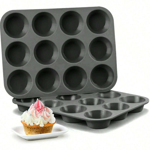 12 Cups Non-Stick Muffin Baking Pan