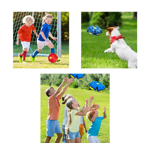 Children's Outdoor Flying Disc Ball - Red