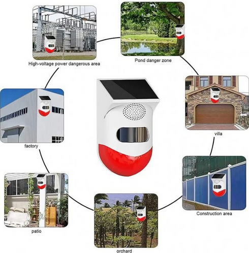Outdoor Solar Alarm