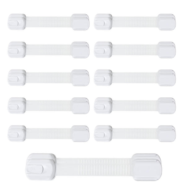Cabinet Lock Baby Proof Child Safety Proofing for Drawer 10 Piece