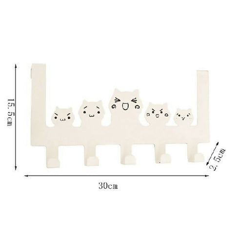 Stainless Steel Over The Door Hooks Hangers for Clothes