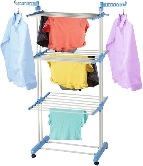 3-Tier Folding Cloth Drying Rack