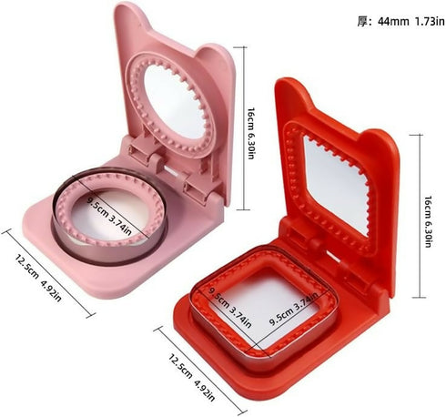 Circle and Square Toddler Cutter Set of 2