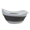 Collapsible Colander and Strainer with Spout