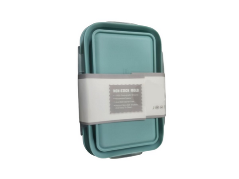 Foldable Silicone Lunch Box - Small - Green