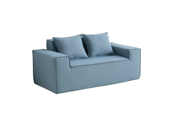 Modern minimalist compressed sofa, all-sponge premium quality.