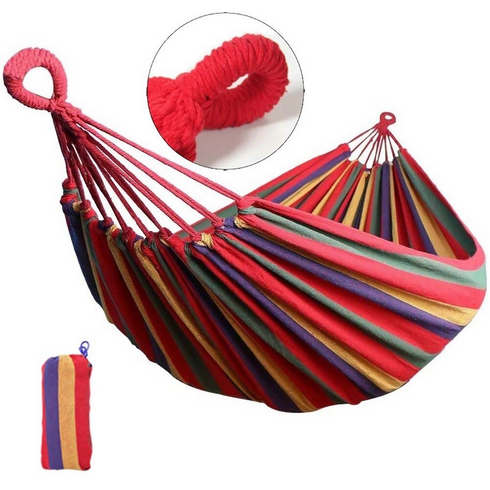 Heavy Duty Adult Hammock- Red