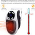 Portable Mini Wall-Mounted Heater with Adjustable Thermostat for Home Use.
