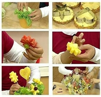 D-A8 Stainless Steel Cookie Cutter -12Pcs